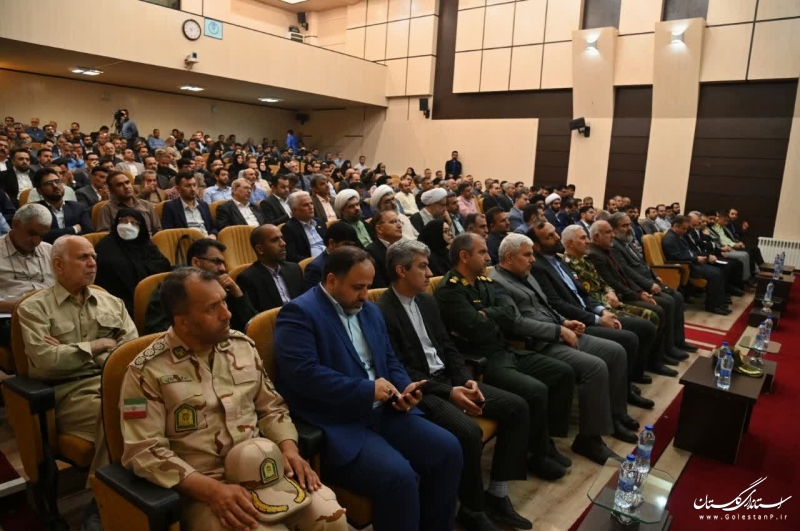 گزارش تصویری|| تکریم و معارفه فرماندار گرگان برگزار شد