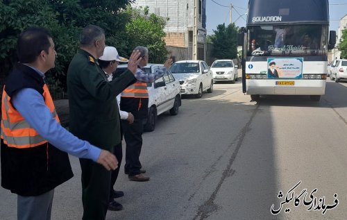 ۱۴۰ نفر از بسیجیان شهرستان گالیکش به مرقد مطهر امام خمینی(ره) اعزام شدند