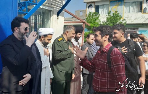 ۱۴۰ نفر از بسیجیان شهرستان گالیکش به مرقد مطهر امام خمینی(ره) اعزام شدند