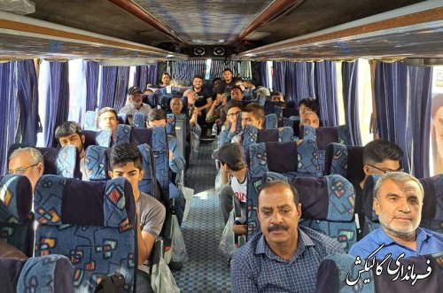 ۱۴۰ نفر از بسیجیان شهرستان گالیکش به مرقد مطهر امام خمینی(ره) اعزام شدند