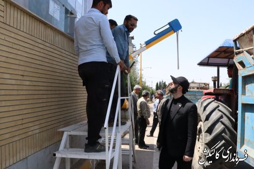 تحویل ۲۸ هزار تن گندم به مراکز دولتی خرید گندم در شهرستان گالیکش
