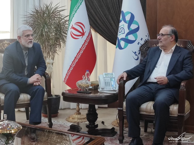 همزمان با سفر رئیس جمهور ، آغاز عملیات طرح توسعه بخش بخار سیکل ترکیبی نیروگاه برق علی آباد کتول 