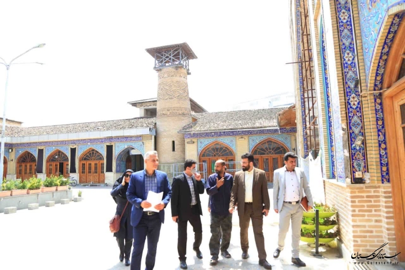 تلاش می‌کنیم اعتباری برای مرمت مسجد جامع گرگان اختصاص یابد