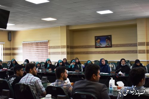 جلسه هماهنگی عوامل اجرایی برگزاری جشن وصال آیین ازدواج 330 زوج گلستانی برگزار شد