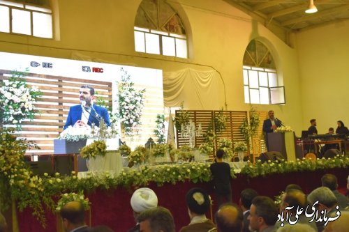 جشن وصال ازدواج 330 زوج گلستانی در علی آبادکتول برگزار شد