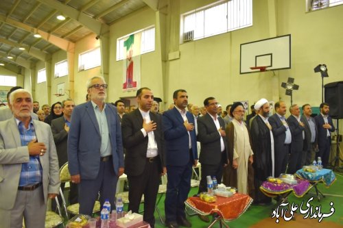 جشن وصال ازدواج 330 زوج گلستانی در علی آبادکتول برگزار شد