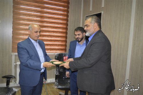 فرماندار گنبدکاووس با مسوولان دادگستری شهرستان دیدار و گفتگو کرد
