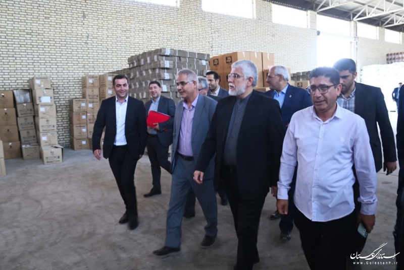بازدید استاندار گلستان از مجتمع کشت و صنعت میانکاله بشارت