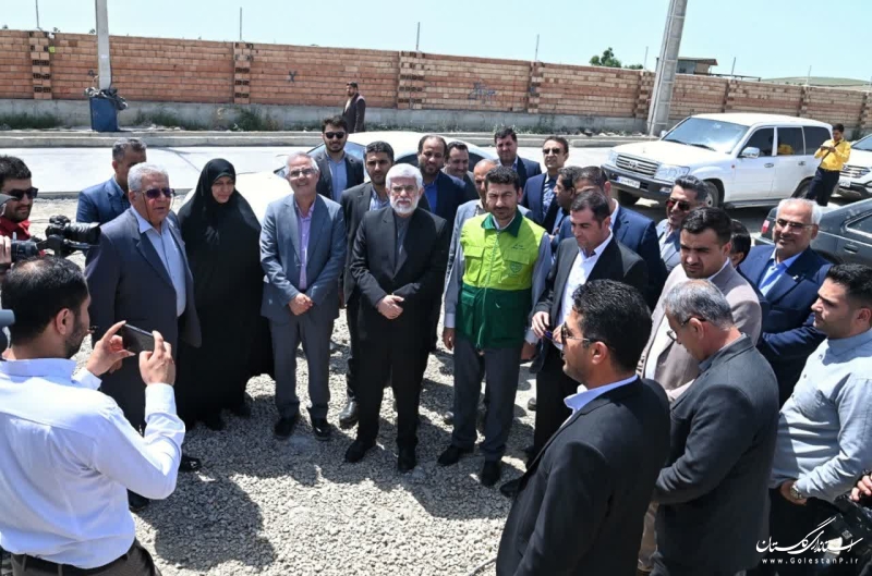 بازدید استاندار گلستان از مجتمع کشت و صنعت میانکاله بشارت