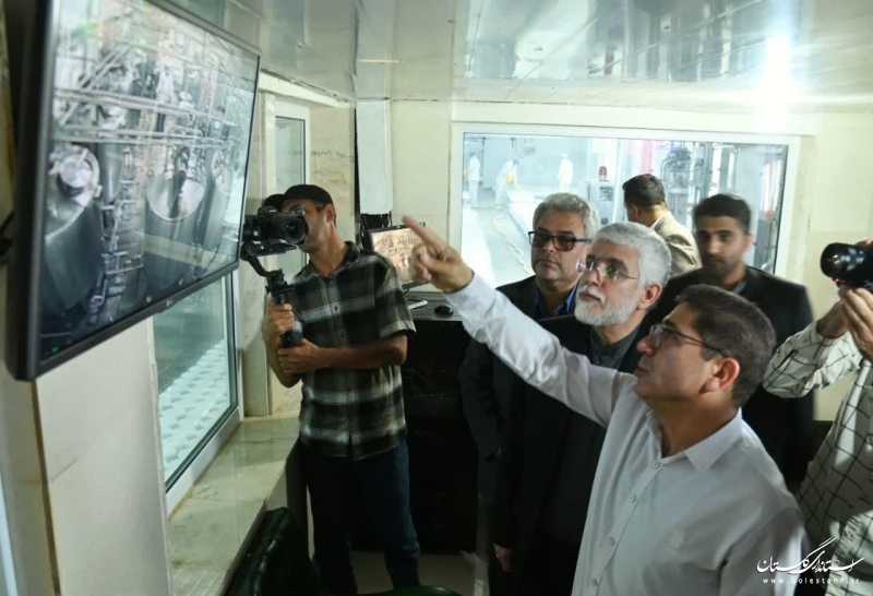 بازدید استاندار گلستان از مجتمع کشت و صنعت میانکاله بشارت