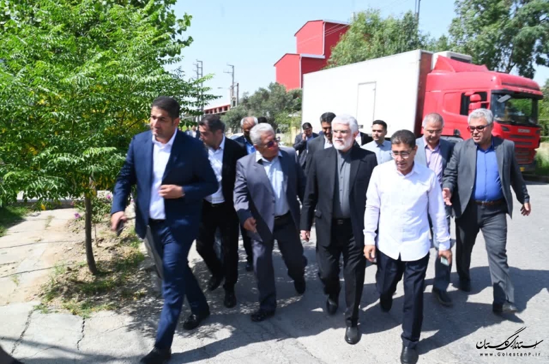 بازدید استاندار گلستان از مجتمع کشت و صنعت میانکاله بشارت