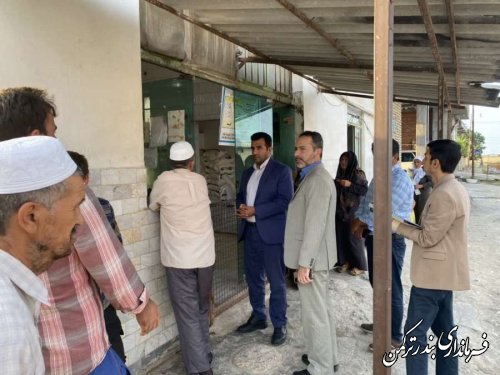 تداوم نظارت بر عملکرد نانوایی های روستاهای بخش مرکزی بندرترکمن