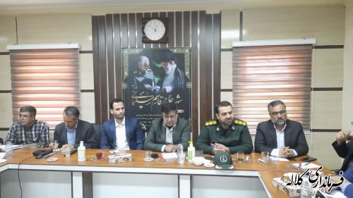جلسه بررسی مشکلات آب شرب شهرستان با حضور معاون توسعه آب و فاضلاب کشور برگزار شد