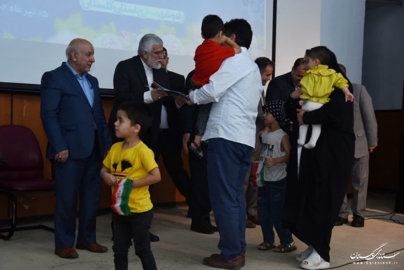 برگزاری جشن اهدا زمین رایگان با حضور  استاندار گلستان 