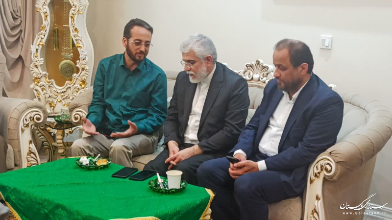 گزارش تصویری|| دیدار عیدانه استاندار گلستان از سادات