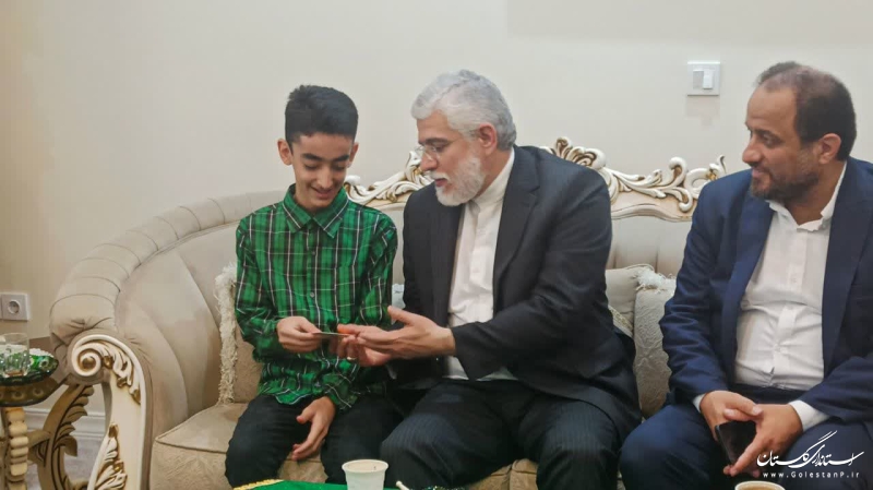 گزارش تصویری|| دیدار عیدانه استاندار گلستان از سادات