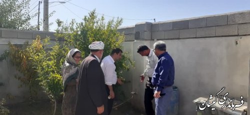 پیگیری اختلال شبکه آبرسانی مسکن مهر گمیشان