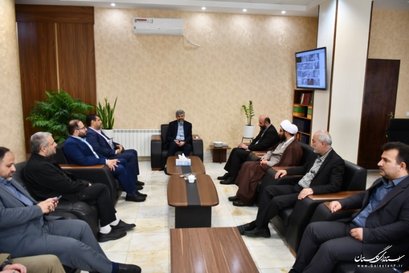 معاون سیاسی امنیتی واجتماعی استاندار با دادستان مرکز استان دیدار کرد