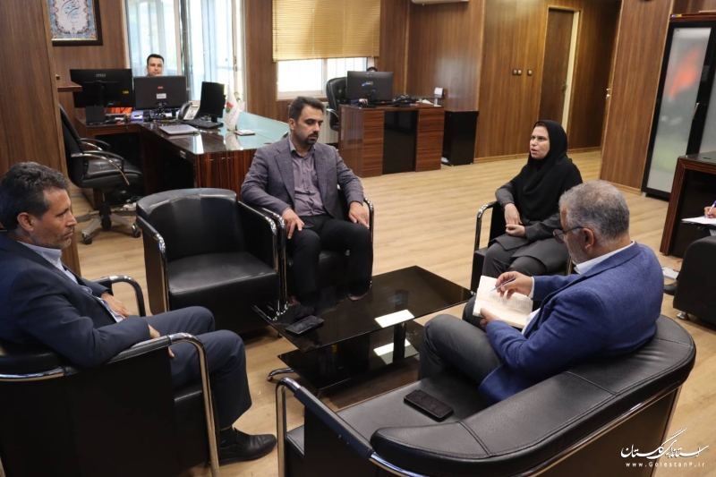 بازدید ستاد قاچاق کالا و ارز گلستان از مرکز مدیریت راههای استان
