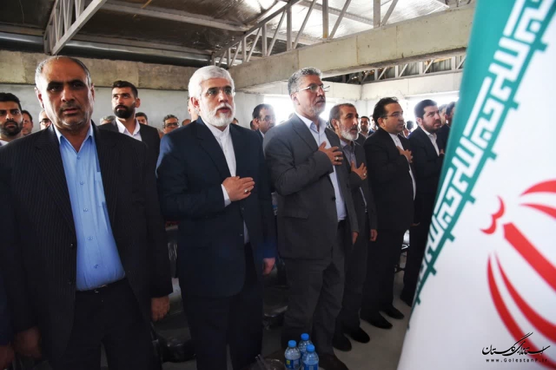 بازدید وزیر جهادكشاورزی و استاندار گلستان از پروژه های آبیاری تحت فشار شهرستان آق قلا