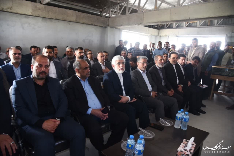 بازدید وزیر جهادكشاورزی و استاندار گلستان از پروژه های آبیاری تحت فشار شهرستان آق قلا