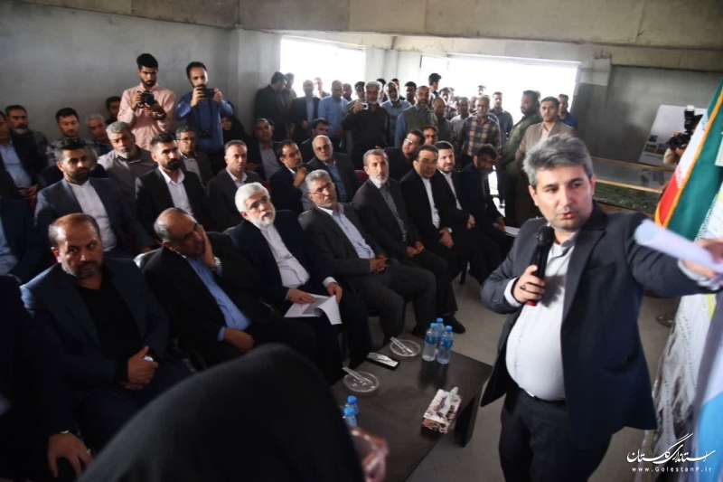 بازدید وزیر جهادكشاورزی و استاندار گلستان از پروژه های آبیاری تحت فشار شهرستان آق قلا