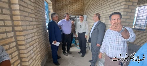 یک حلقه چاه آب شرب برای جبران کم آبی شهر مینودشت وارد مدار شد