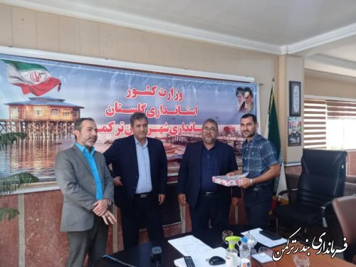 تجلیل از دهياران بخش مرکزی بندرترکمن