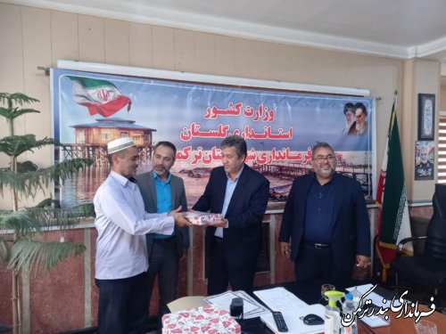 تجلیل از دهياران بخش مرکزی بندرترکمن