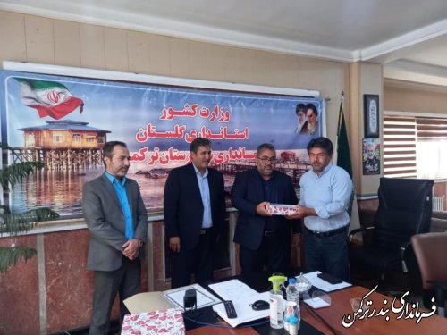 تجلیل از دهياران بخش مرکزی بندرترکمن