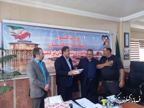 تجلیل از دهياران بخش مرکزی بندرترکمن