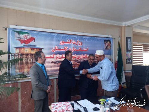 تجلیل از دهياران بخش مرکزی بندرترکمن