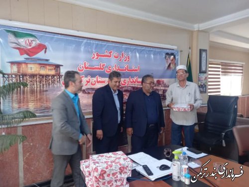 تجلیل از دهياران بخش مرکزی بندرترکمن