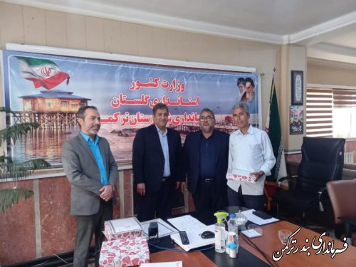 تجلیل از دهياران بخش مرکزی بندرترکمن