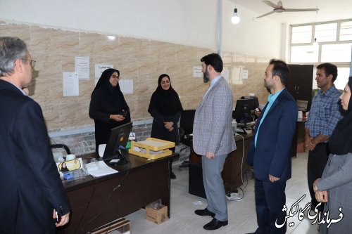 دیدار صمیمی فرماندار گالیکش با مسئولین حراست فرمانداری و برخی ادارات شهرستان