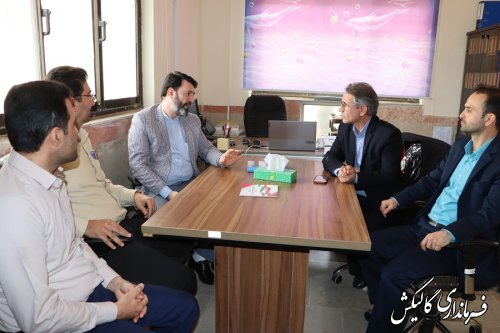 دیدار صمیمی فرماندار گالیکش با مسئولین حراست فرمانداری و برخی ادارات شهرستان