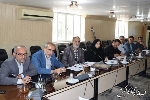 جلسه انجمن کتابخانه‌های عمومی شهرستان گالیکش برگزار شد