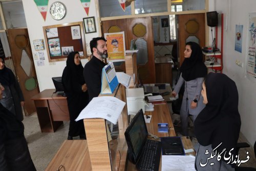 بازدید فرماندار شهرستان از مراکز مثبت زندگی و مجتمع پردیس شهر گالیکش
