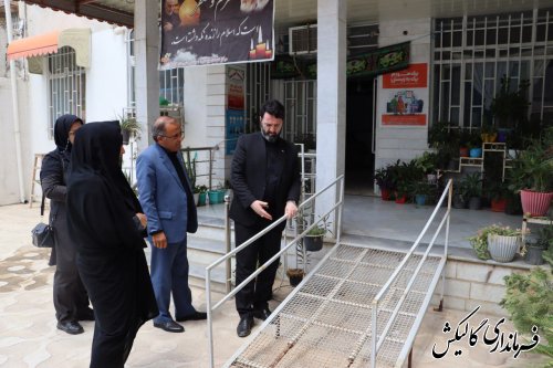 بازدید فرماندار شهرستان از مراکز مثبت زندگی و مجتمع پردیس شهر گالیکش