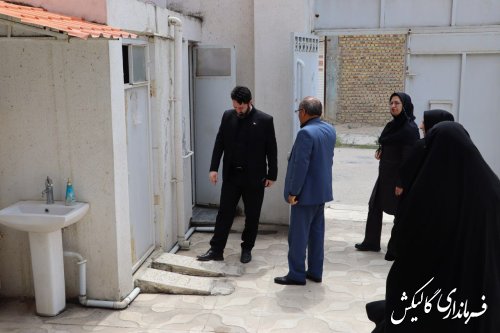 بازدید فرماندار شهرستان از مراکز مثبت زندگی و مجتمع پردیس شهر گالیکش