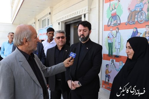 تعداد ۱۰ واحد مسکن مددجویی دارای معلول در گالیکش به بهره‌برداری رسید