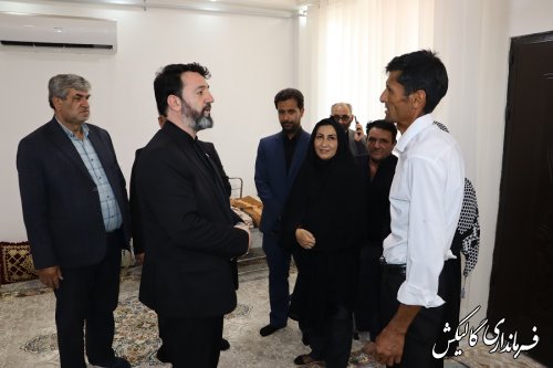 تعداد ۱۰ واحد مسکن مددجویی دارای معلول در گالیکش به بهره‌برداری رسید