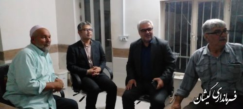 بازدید فرماندار گمیشان از کشتارگاه مرغ قرنجیک خواجه خان