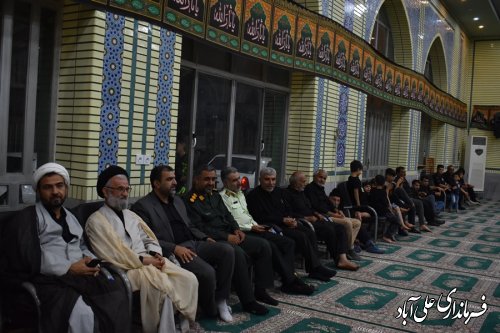 دیدار فرماندار با 30 هیئت مذهبی از ابتدای محرم تاکنون در شهرستان علی آباد کتول