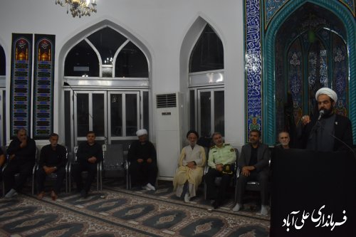دیدار فرماندار با 30 هیئت مذهبی از ابتدای محرم تاکنون در شهرستان علی آباد کتول