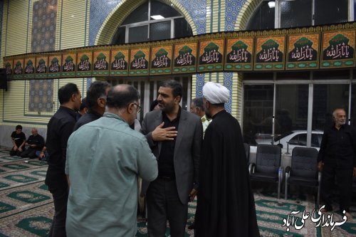 دیدار فرماندار با 30 هیئت مذهبی از ابتدای محرم تاکنون در شهرستان علی آباد کتول