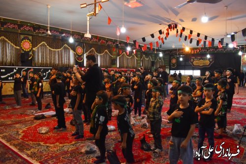 سوگواره احلی من العسل در علی آباد کتول برگزار شد