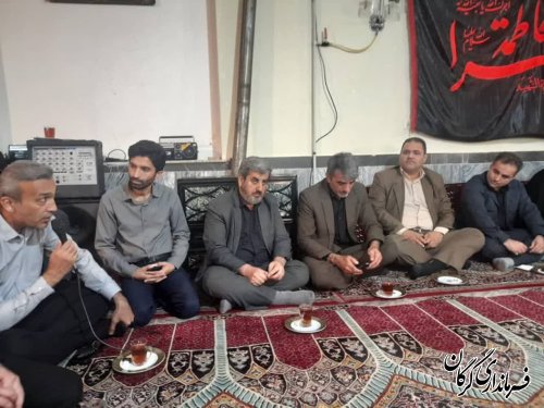 پیگیری مشکلات روستای توشن با حضور سرپرست فرمانداری شهرستان گرگان