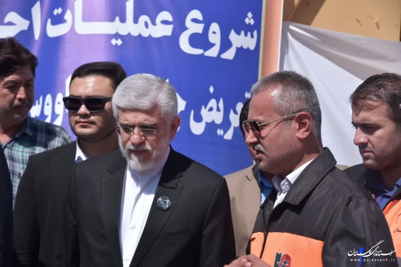 تعریض جاده گنبدکاووس به اینچه برون نماد خدمت گذاری صادقانه دولت است