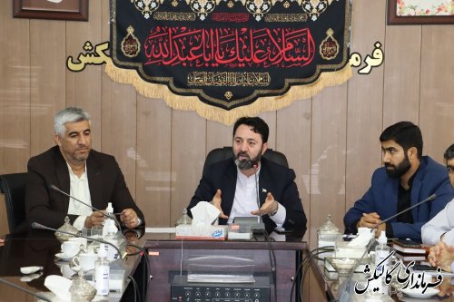 همراهی و همکاری مردم نیاز اصلی ما برای عبور از تنش آبی در گالیکش است
